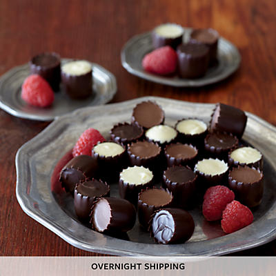 NEW Chocolate Covered Raspberries - Two Dozen NEW Chocolate Covered Raspberries - Two Dozen