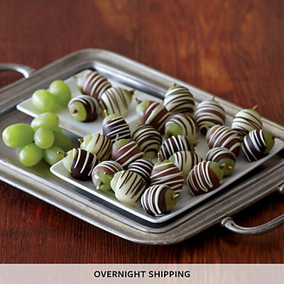 NEW Hand Dipped Chocolate Covered Grapes - Two Dozen NEW Hand Dipped Chocolate Covered Grapes - Two Dozen