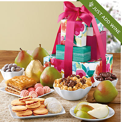 Mother's Day Tower of Treats® Gift Deluxe Mother's Day Tower of Treats® Gift Deluxe