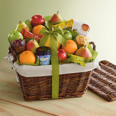 Organic Fruit Gift Basket Deluxe