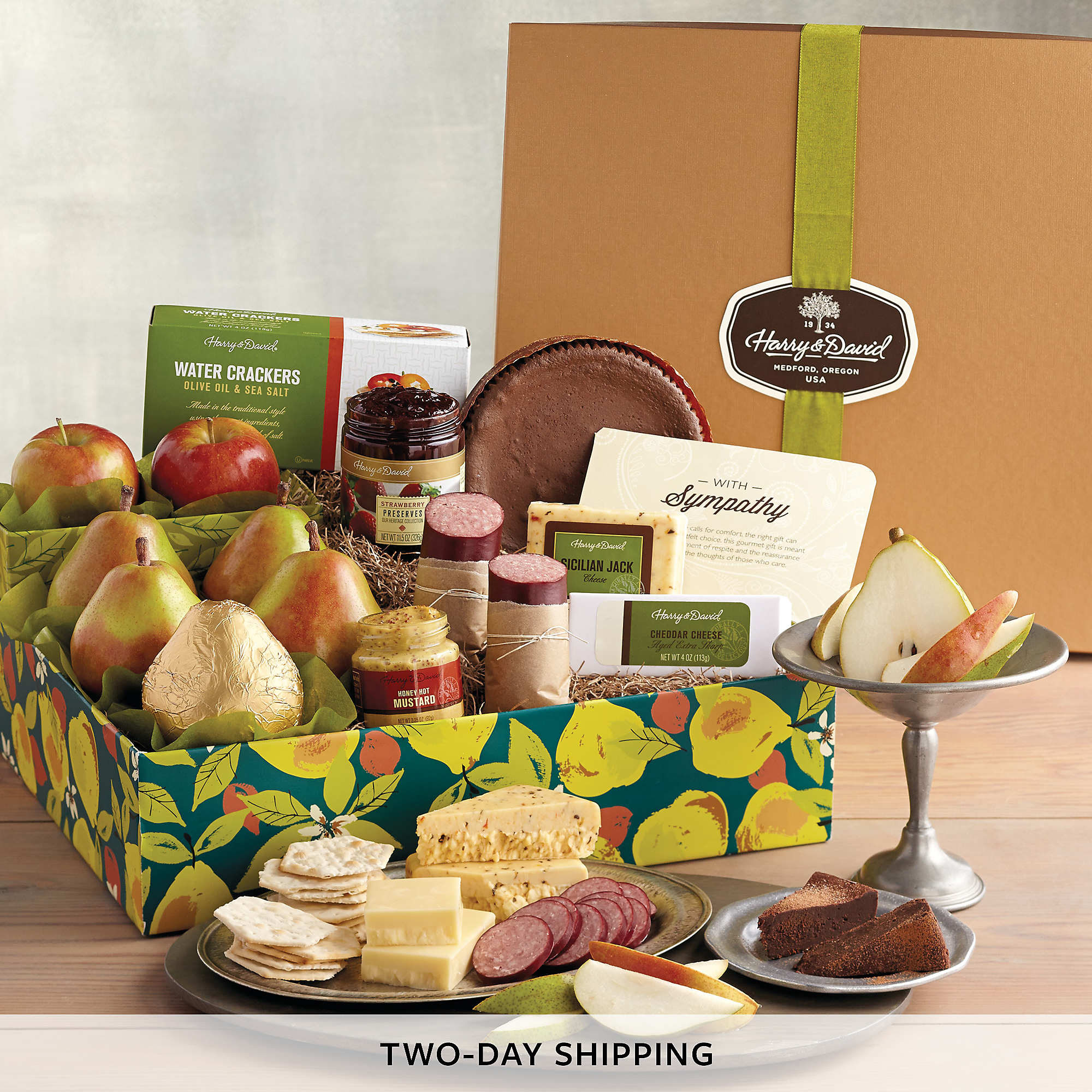 Founders' Sympathy Gift Box | Sympathy Gift Baskets | Harry & David